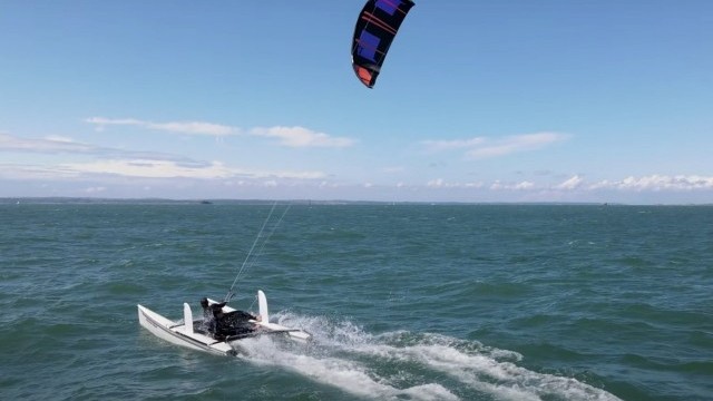 Project KITE BOAT - 25 Knots - Part TWO