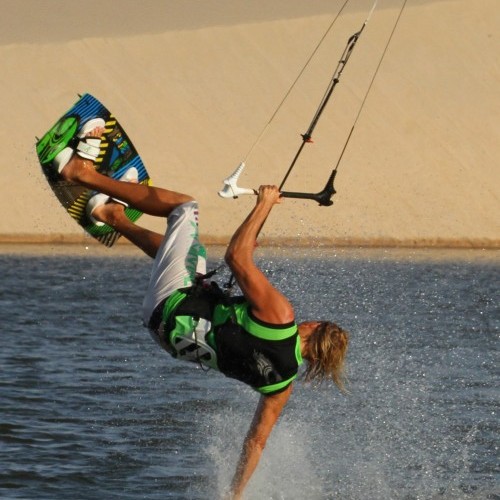 Hand Wash Back Loop Transition Kitesurfing Technique