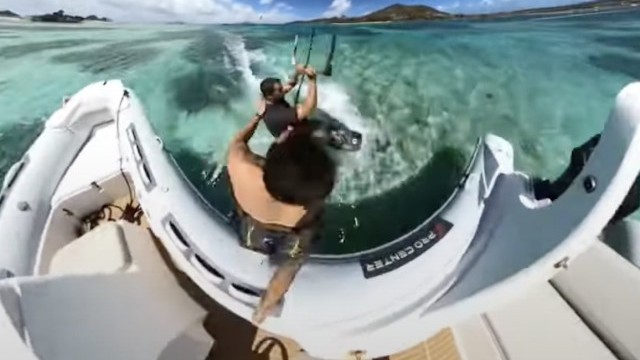 Real life gta kitesurfing video game #kitesurf #kitesurfing #gta #kiteboarding #gtaonline #gta5