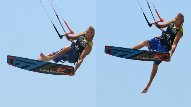 Kitesurfing Technique - The Can Can