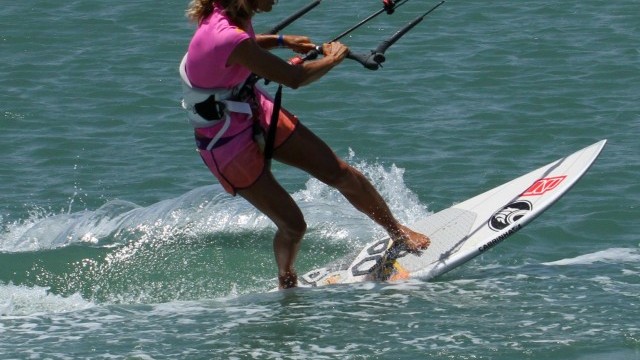 Kitesurfing Technique - Chicken Gybe Part 1