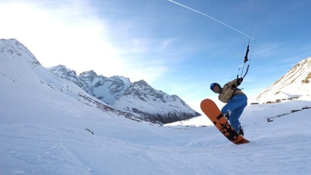 My Snowkite Daily Routine - webisode #1 - 4K