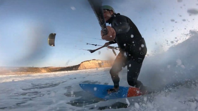 NorCal Kitesurfing Session
