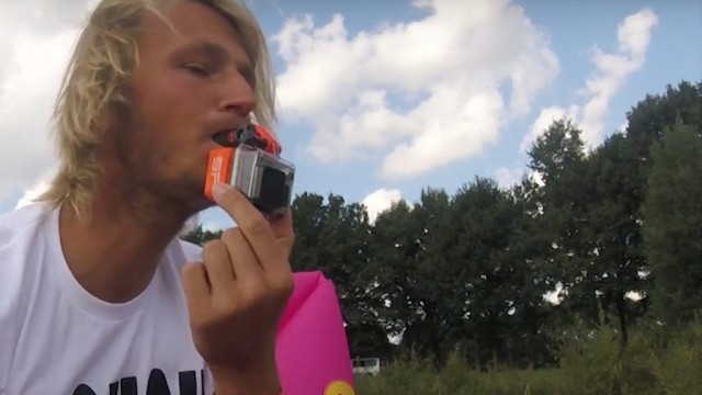 Gopro Mouth Mount - SP Gadgets - How To Use It _ # BOUCH