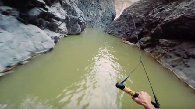 Brian Grubb embarks on a wakeskating adventure in the Valley of Hidan