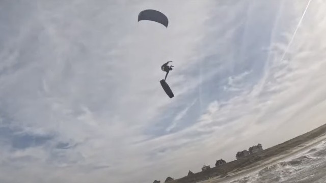 LEN10 goes 'windje mee' Katwijk - Noordwijk 18 Feb