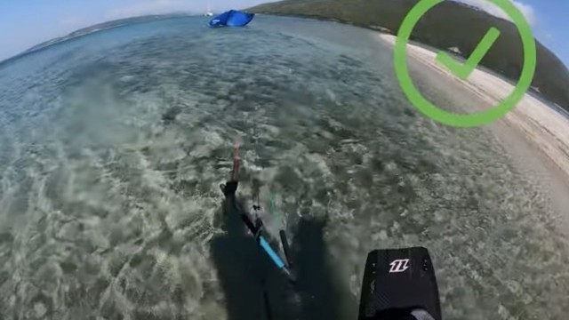 SPECIAL relaunching of the kite.