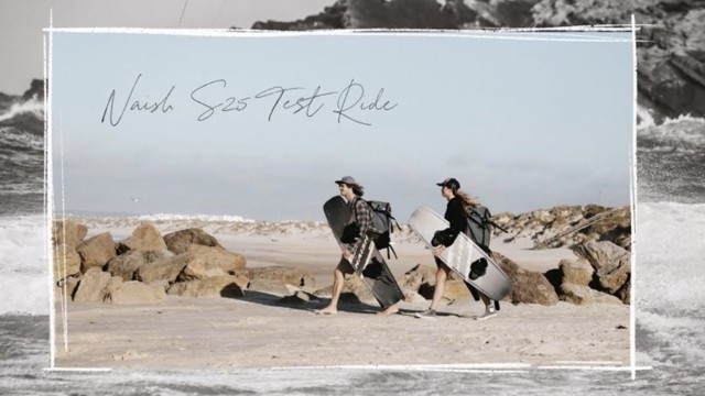Naish S25 Test Ride - Helena Brochocka & Christophe Tack