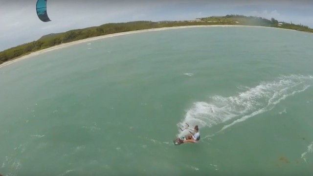 Kiteboarding in Hurricane Maria!? VLOG 43