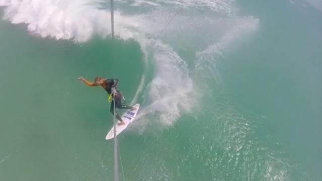 Strapless Kitesurfing in Cape Town