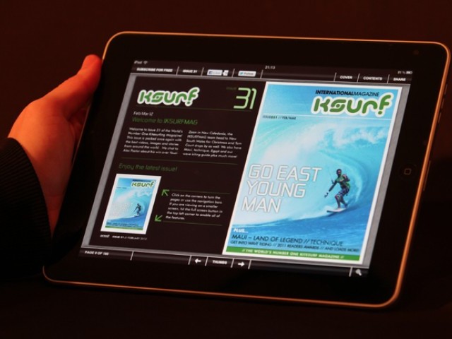 IKSURFMAG on iPad/iPhone Android and Blackberry