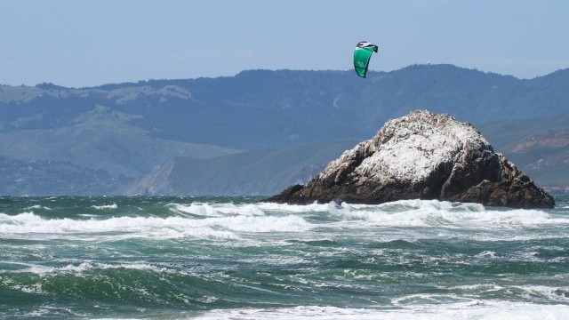 Mitu Monteiro Rocks Ocean Beach, California...