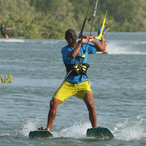 Water Skiing Kitesurfing Technique