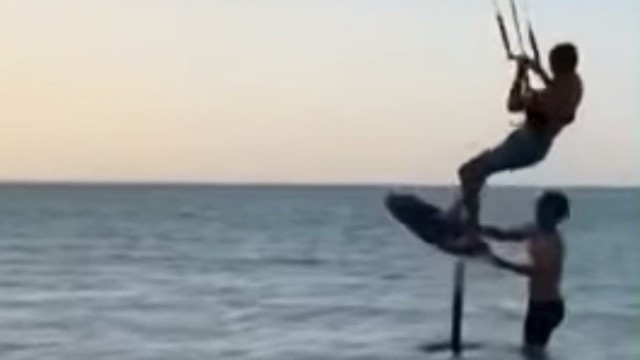 How to start your Hydrofoil Kite session