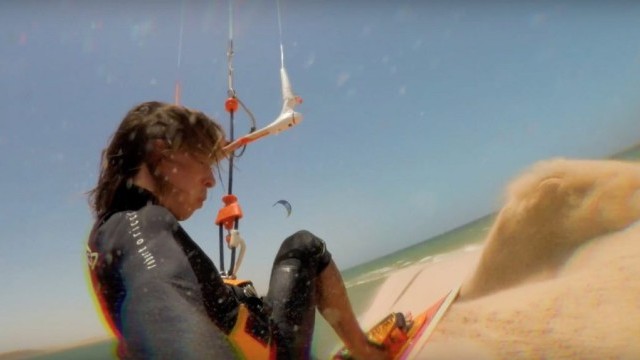 Forest Bakker Kite Surf Dune Jump in Dakhla | GoPro 2017