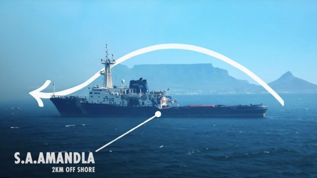 We Jumped Over A MASSIVE Ship (Extreme KiteBoarding)