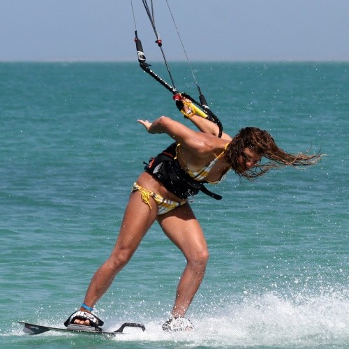 Front to Blind Kitesurfing Technique