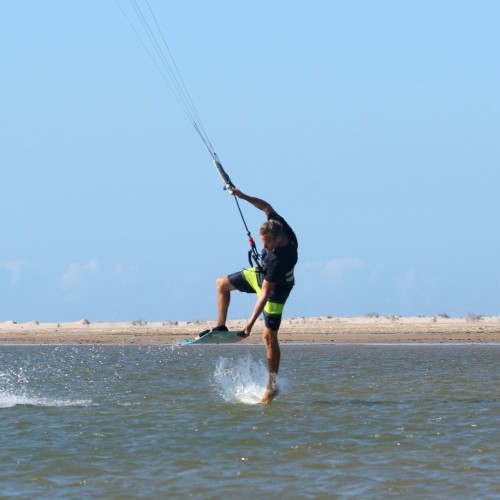 Front Roll Foot Wash Transition Kitesurfing Technique