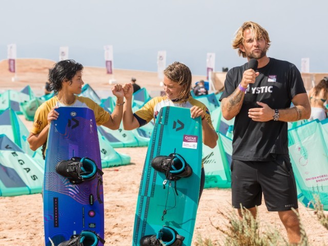 NEW STREAM FREESTYLE FINALS | Qatar Airways GKA Freestyle-Kite World Cup Neom 2022