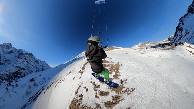 SnowKite 1st January 2022 GOPRO MAX