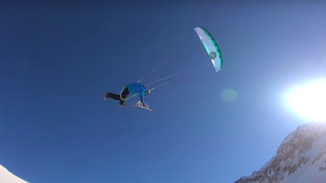 Snowkite airstyle & wakestyle 18Feb2020