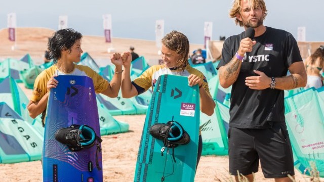 NEW STREAM FREESTYLE FINALS | Qatar Airways GKA Freestyle-Kite World Cup Neom 2022