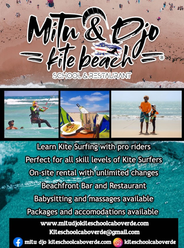 Mitu and Djo Kiteschool Cabo Verde Issue 76