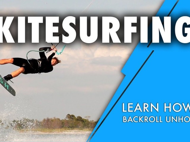 Kiteboarding Backroll Unhooked - Wakestyle kiteboarding Tutorials