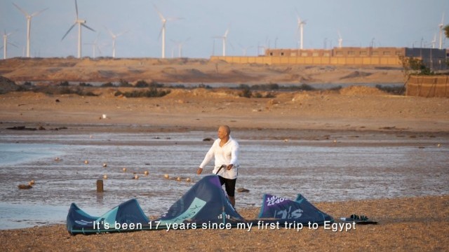 Lewis Crathern kitesurfing in the Red Sea and visiting Egypt's Wind Farms | COP 27 in Egypt