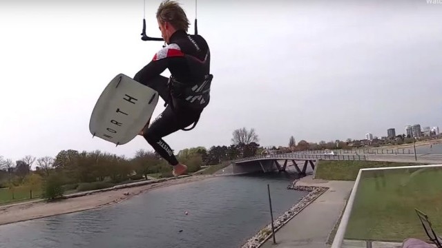 Nick Jacobsen - Urban Kiteboarding, Copenhagen
