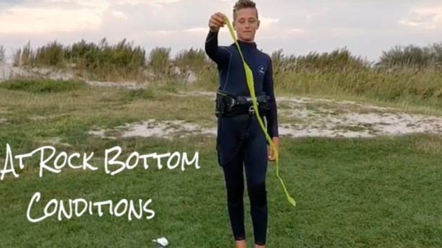 Hydrofoiling At Rock Bottom Conditions