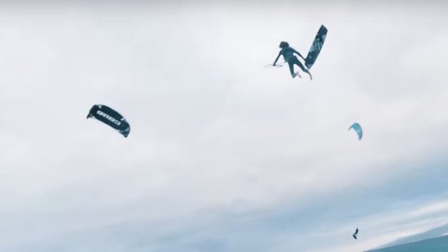 Big Air Kitesurfing With FVP Racing Drone | Tarifa Balneario | Janek Grzegorzewski