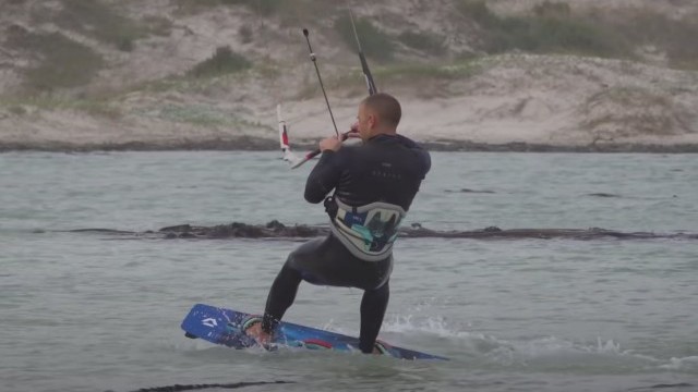 How to do a Running Start (twintip kiteboard tutorial)