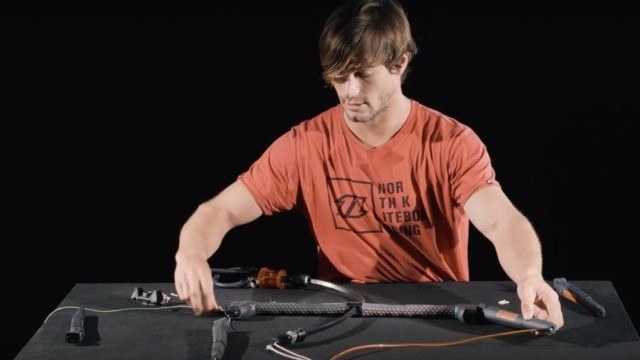 How To Change The EVA Floaters On The New North Kiteboarding Click Bar.