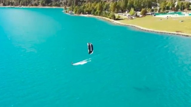 Kitesurfing Sweet Home Silvaplana