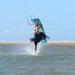 Kitesurfing Technique - Toe Side Front Roll Hand Wash Transition