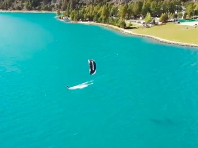 Kitesurfing Sweet Home Silvaplana