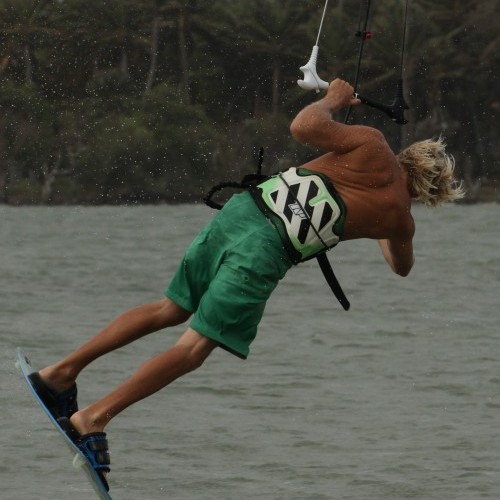 Toeside Front Loop To Blind with Ole Kitesurfing Technique