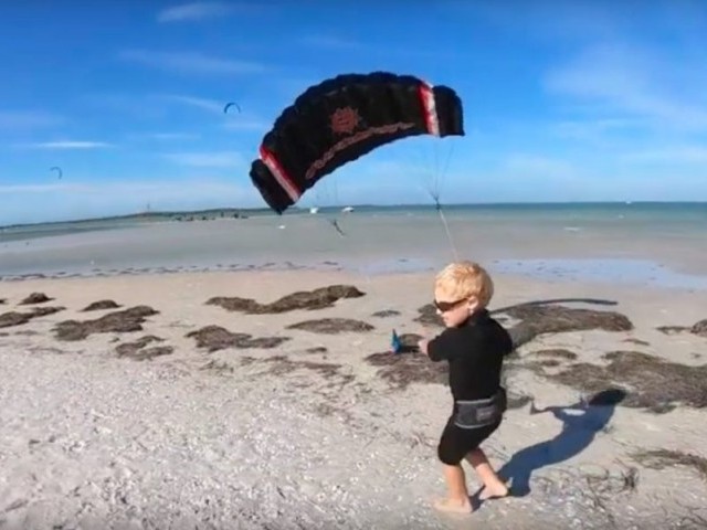Lincoln Parker Kiteboarding Anclote 1-4-2020