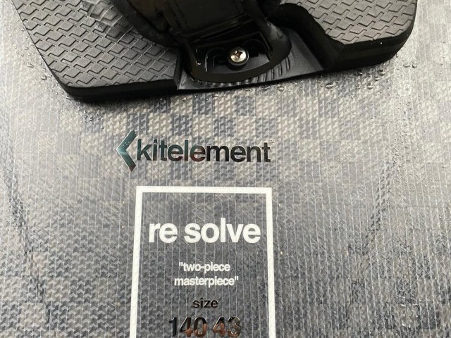 Kitelement ReSolve Black 136 x 41cm 2020