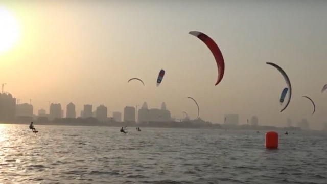 2016 IKA Kitefoil Gold Cup Finals - The Pearl - Qatar Day 1