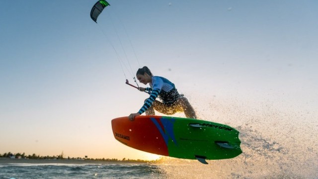 Naish Team News: Jalou Langeree Regains Points Lead for GKA Kite-surf World Title in Brazil