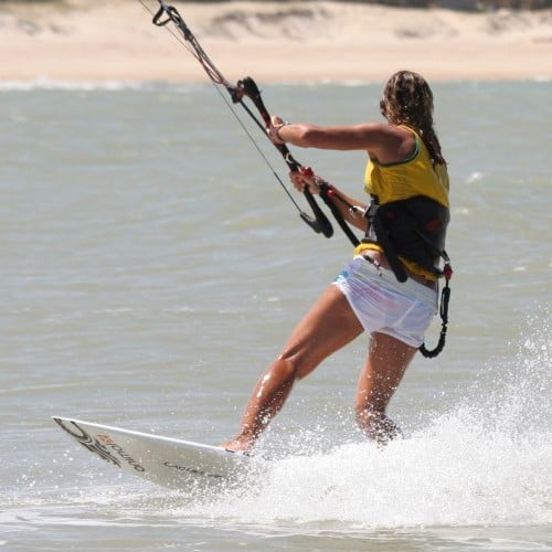 Strapless Heel to Toe Carve Kitesurfing Technique