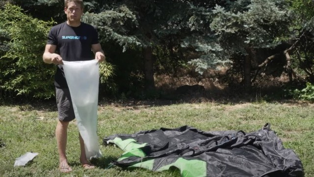 How to Replace your Leading Edge Bladder on your Wing Surfing Dart Wing