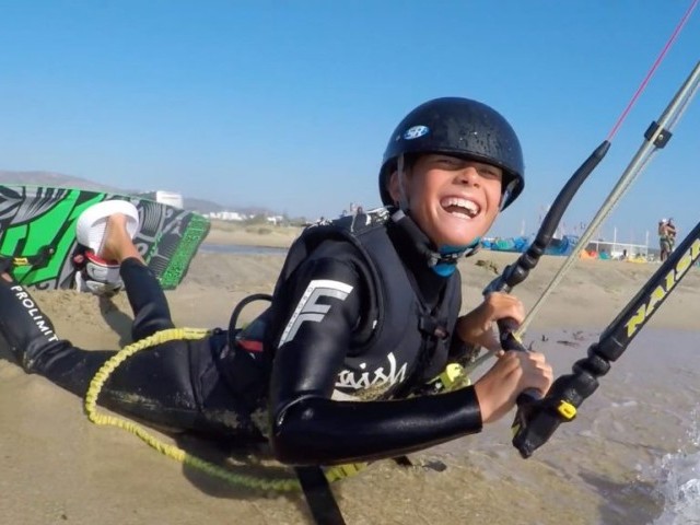 JJ Sarny Kiteboarding // Paros Roadtrip 2017