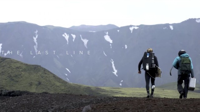 I went KITESURFING inside a VOLCANO