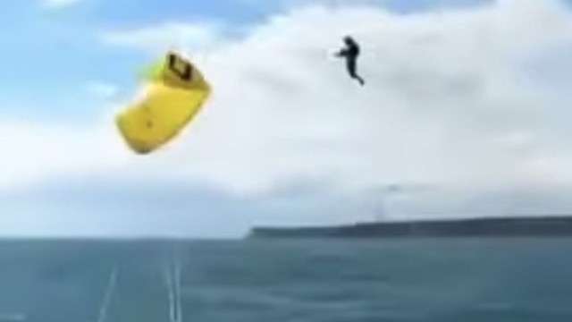 Horrible Foilrace crash…