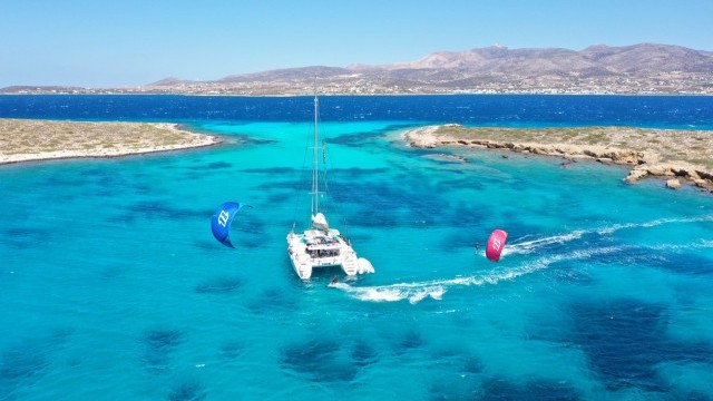 The Ultimate Kite Adventure on a Sailing Catamaran - The Action Cruise
