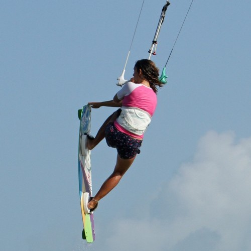 Nose Grab Jump Kitesurfing Technique