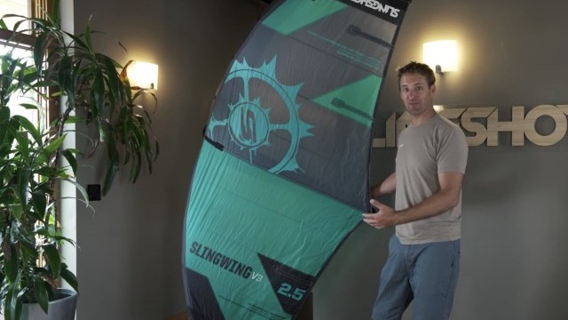 Top Features of the NEW SlingWing V3 inflatable Wing Surfing Wing with Wyatt Miller